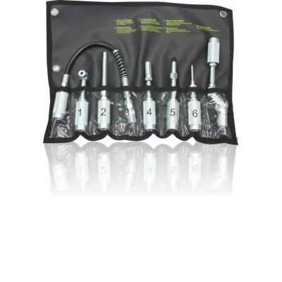 FUKKOL 7Pcs Grease Gun Accessory Kit